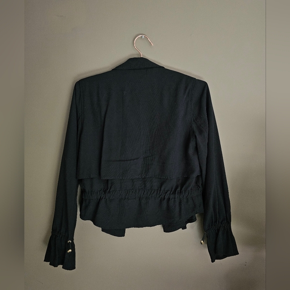 Express Cropped Utility Jacket Coat - Picture 7 of 7
